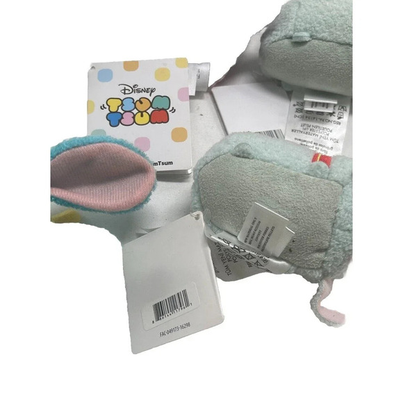 Dumbo Disney Tsum Tsum Plush Lot of 5 Rare Variations - Picture 10 of 16